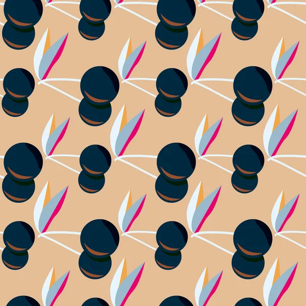 Kiraz için arka plan ile renkli seamless modeli. 