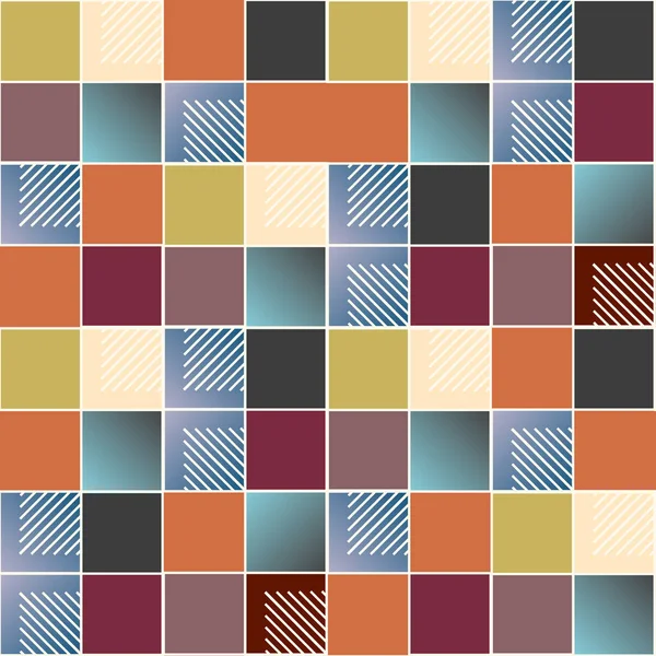 soyut geometrik renkli seamless modeli. vektör çizim