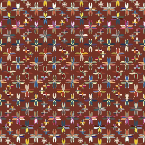 Abstrakt Fargerik Geometrisk Sømløst Mønster – stockvektor