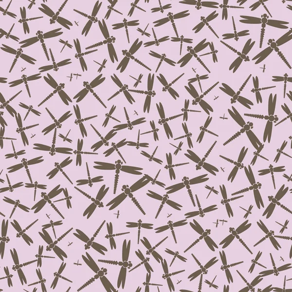 Dekoratif renkli seamless modeli ile şirin yusufçuk