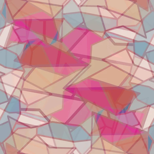soyut geometrik renkli Dikişsiz desen vektör çizim