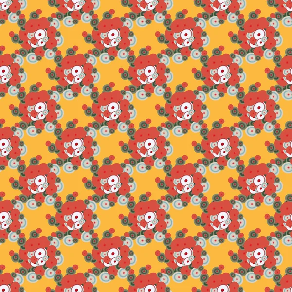 soyut geometrik renkli Dikişsiz desen arka plan için vektör çizim