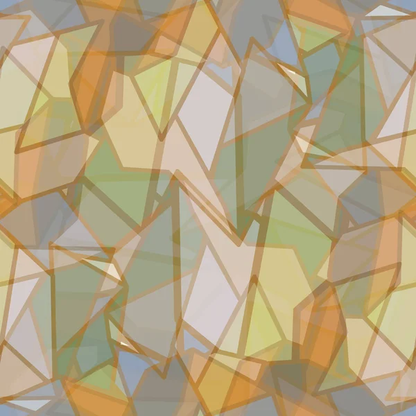 Vectorillustratie Van Abstracte Geometrische Kleurrijke Naadloze Patroon — Stockvector