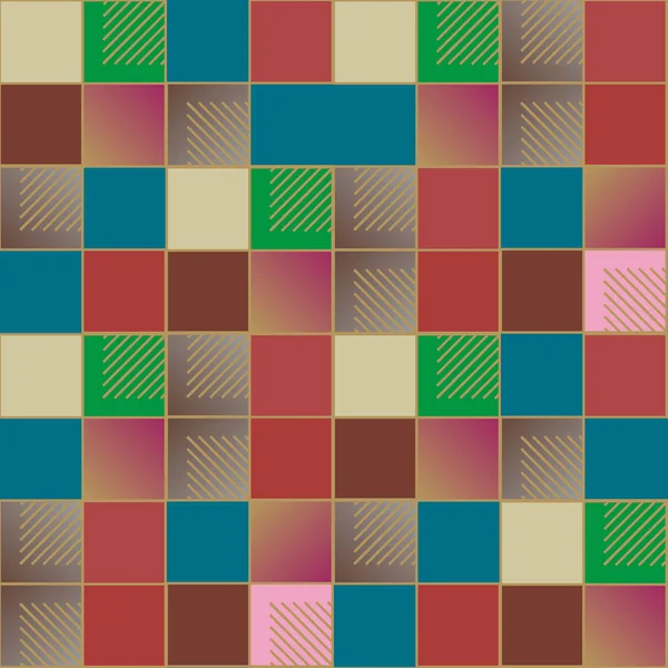 soyut geometrik renkli seamless modeli. vektör çizim