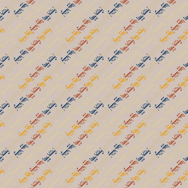 Arapça mutlu tatil çok renkli seamless modeli