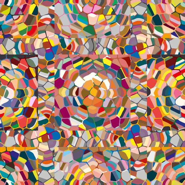 soyut renkli mozaik seamless modeli