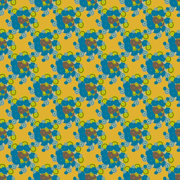 soyut geometrik renkli Dikişsiz desen arka plan için vektör çizim