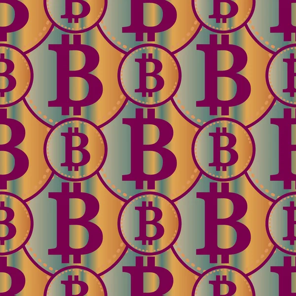 bitcoins parlak parlak pahalı sikkeleri ile Seamless modeli 