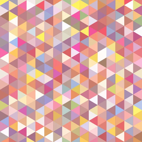 Sorunsuz üçgenler desen. Arka plan ile renkli geometrik şekiller. Vektör