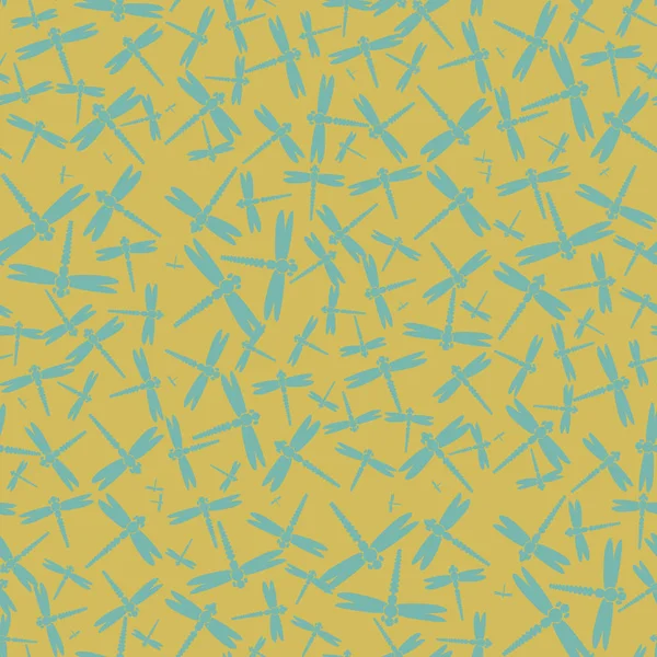 Dekoratif renkli seamless modeli ile şirin yusufçuk