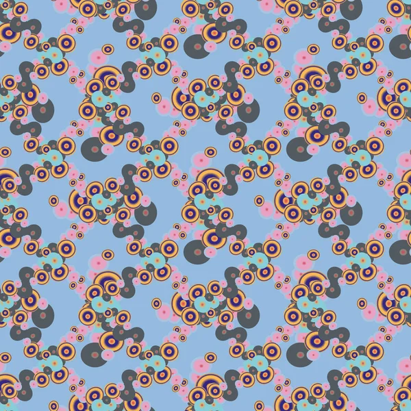 soyut geometrik renkli Dikişsiz desen arka plan için vektör çizim