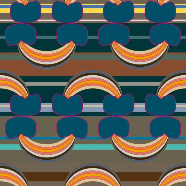 Gökkuşağı seamless modeli. Gökkuşağı Dizayn Tekstil, iç tasarım, keten, vb için. Şirin soyut çocuklar arka plan.
