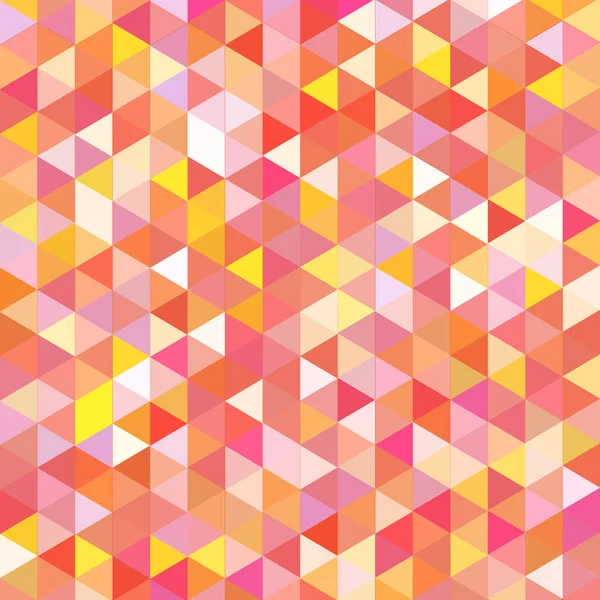 Sorunsuz üçgenler desen. Arka plan ile renkli geometrik şekiller. Vektör