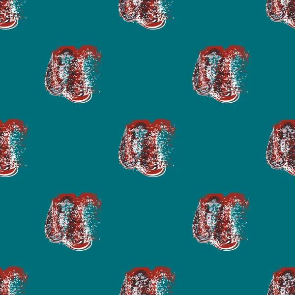 Suluboya soyut lekesi seamless modeli