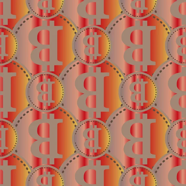 bitcoins parlak parlak pahalı sikkeleri ile Seamless modeli 