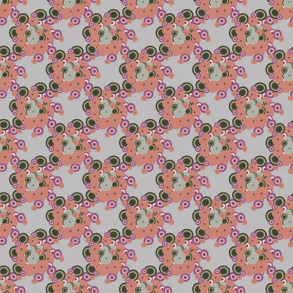 soyut geometrik renkli Dikişsiz desen arka plan için vektör çizim