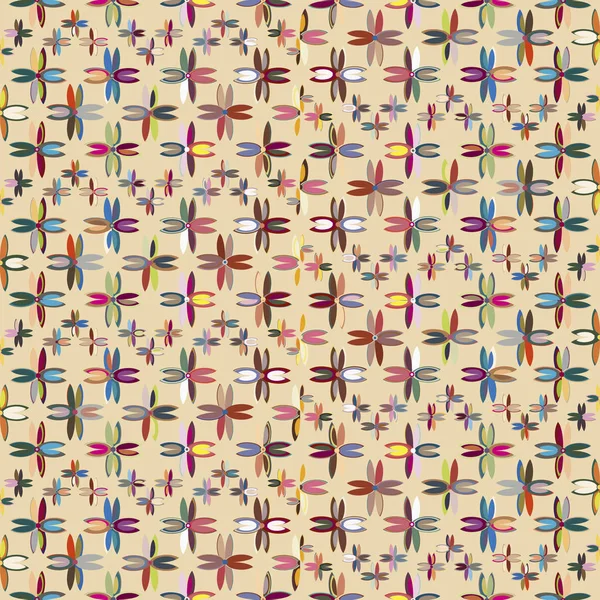 Абстрактный Красочный Геометрический Бесшовный Узор — стоковый вектор