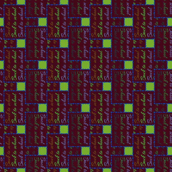 Kleurrijke Abstracte Geometrische Naadloze Patroon Voor Achtergrond — Stockvector