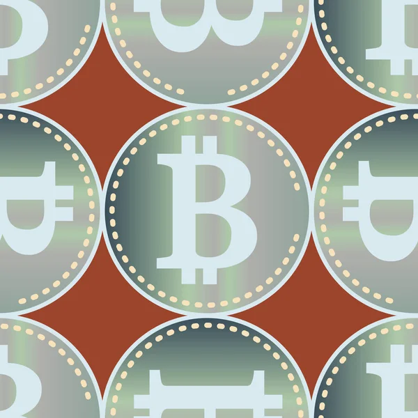 bitcoins parlak parlak pahalı sikkeleri ile Seamless modeli 