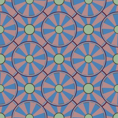 soyut geometrik renk desenli vektör çizimi