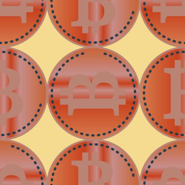 bitcoins parlak parlak pahalı sikkeleri ile Seamless modeli 