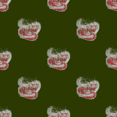 Suluboya soyut lekesi seamless modeli