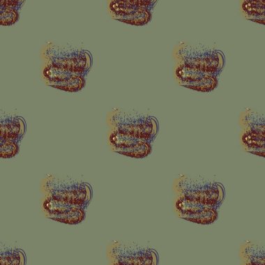 Suluboya soyut lekesi seamless modeli