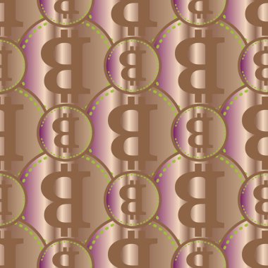 bitcoins parlak parlak pahalı sikkeleri ile Seamless modeli 