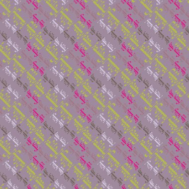 Arapça mutlu tatil çok renkli seamless modeli