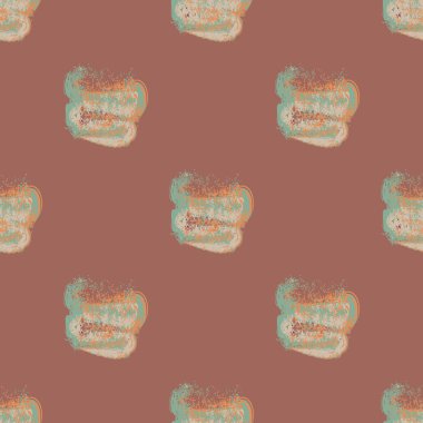 Suluboya soyut lekesi seamless modeli