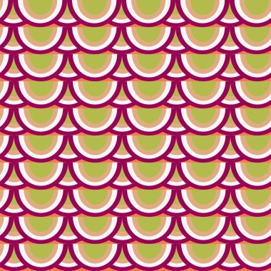 Soyut dekoratif çakıl desen, vektör çizim oluşturma