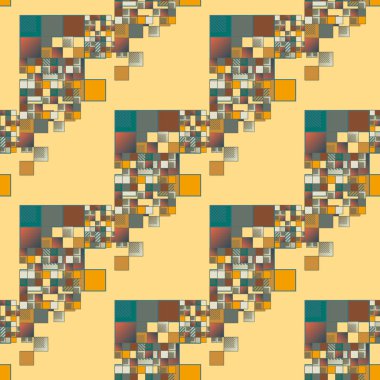 soyut geometrik renksiz desen