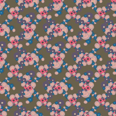 soyut geometrik renkli Dikişsiz desen arka plan için vektör çizim