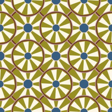 soyut geometrik renk desenli vektör çizimi