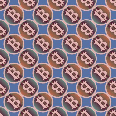 bitcoins parlak parlak pahalı sikkeleri ile Seamless modeli 