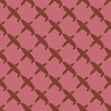 Uçak, vektör çizim seamless modeli