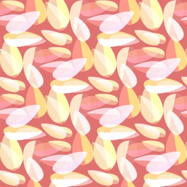 Parlak arka plan, Dikişsiz desen çok renkli yapraklarda