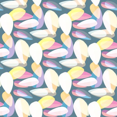 Parlak arka plan, Dikişsiz desen çok renkli yapraklarda