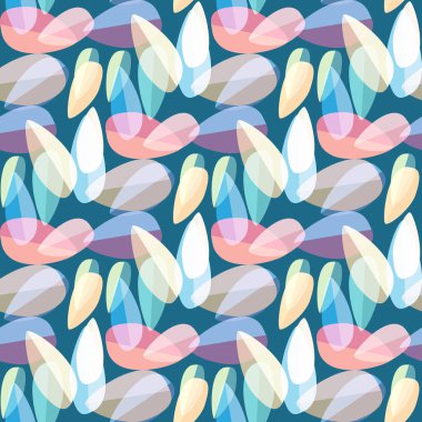 Parlak arka plan, Dikişsiz desen çok renkli yapraklarda