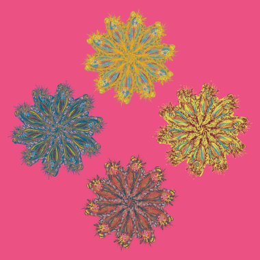 Stil zentangle yeni simetrik mandala doodle ile sanat esin kaynağı oldu. Duvar kağıdı, desen dolgularını, web sayfaları, yüzey dokuları için dekoratif nesne-ebilmek var olmak kullanılmış.