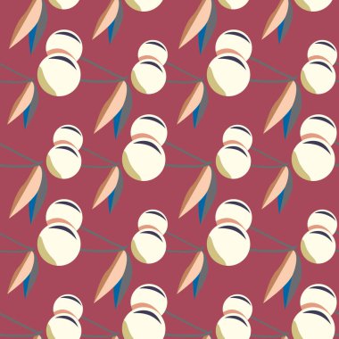 Kiraz için arka plan ile renkli seamless modeli. 