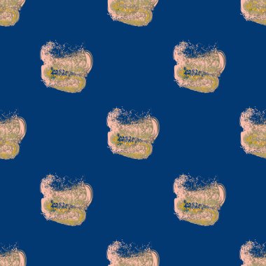 Suluboya soyut lekesi seamless modeli