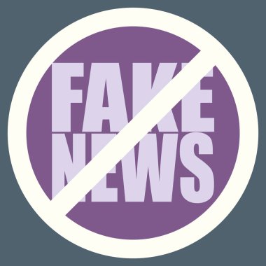 Logo sahte haberlerle kavramsal seamless modeli. İnsanlığın küresel sorunlar. Vektör çizim