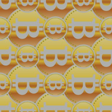 bitcoins parlak parlak pahalı sikkeleri ile Seamless modeli 