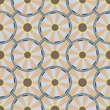 soyut geometrik renk desenli vektör çizimi