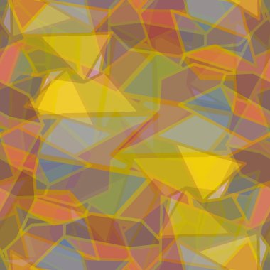 soyut geometrik renkli Dikişsiz desen vektör çizim