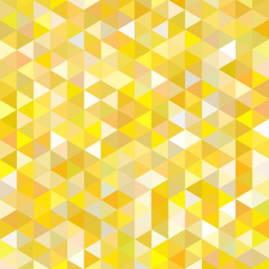 Sorunsuz üçgenler desen. Arka plan ile renkli geometrik şekiller. Vektör