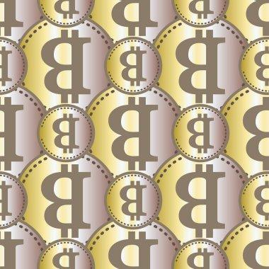 bitcoins parlak parlak pahalı sikkeleri ile Seamless modeli 
