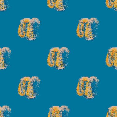 Suluboya soyut lekesi seamless modeli