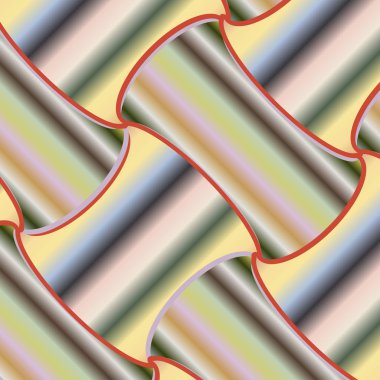 soyut geometrik renkli desen